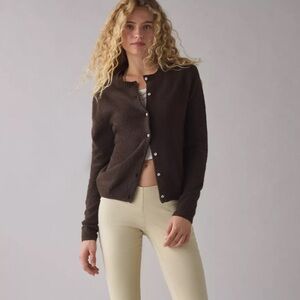 NWT Kimchi Blue Rachel Cardigan in Brown, Urban Outfitters